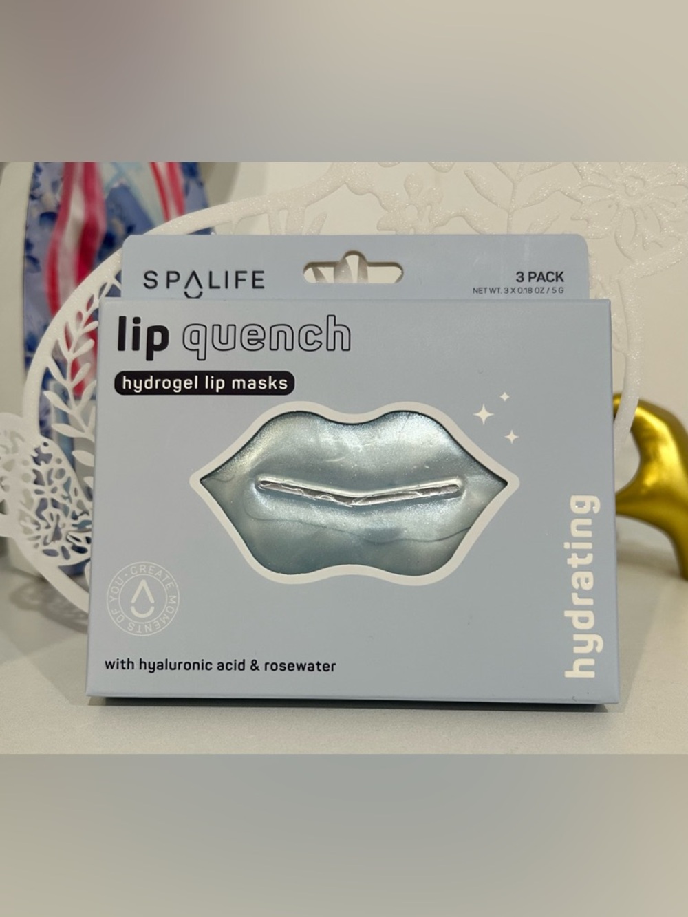 Hydrating Hydrogel Lip Masks - 3 Pack